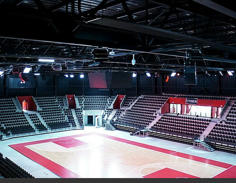 France Gier Sports Hall in Saint-Chamond new sound system