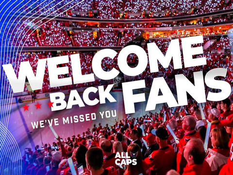 Washington Capital One Arena prepares fans for return