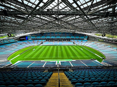 Opening match of FIFA Women WC at Stadium Australia