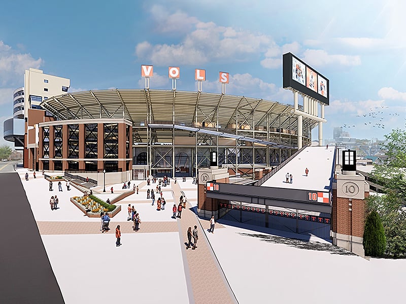 Budget increase for Neyland Stadium renovation