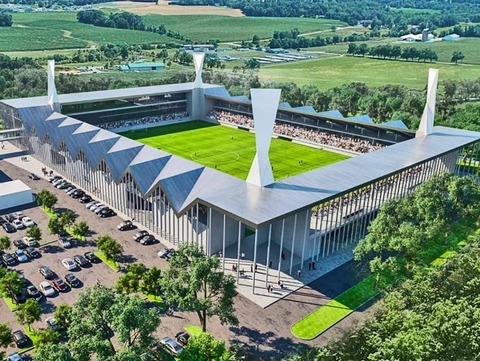 Serbia Bačka Topola new stadium