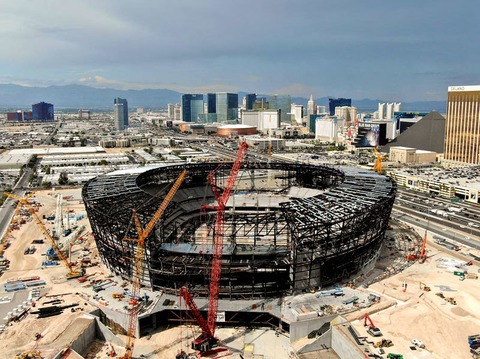 Allegiant Stadium August 2019 update