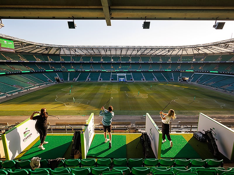 Golf at Twickenham Stadium