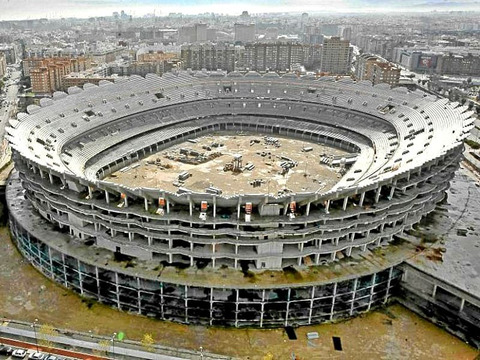 Valencia stadium update January 2022