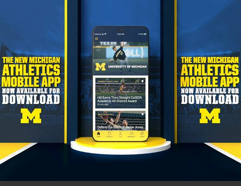 Michigan Athletics new mobile app