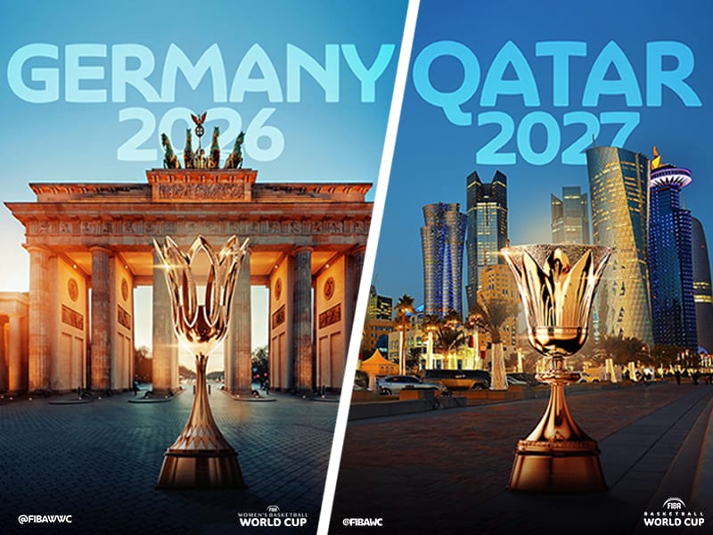 FIBA basketball World Cup hosts announced