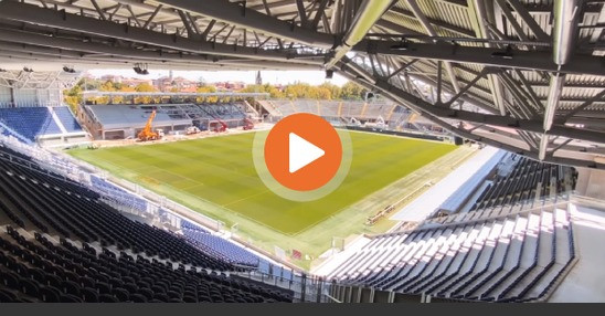 Gewiss Stadium: proseguono i lavori