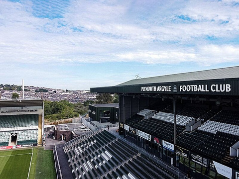 Plymouth Argyle FC work on car park completed