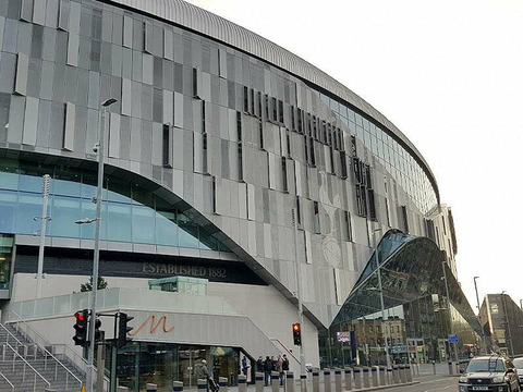 Fire at Tottenham Stadium