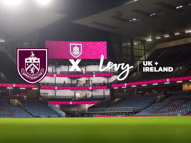 Levy UK partners with Burnley FC
