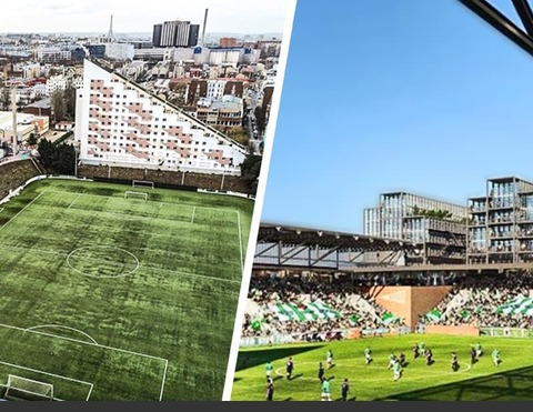 Paris Red Star stadium renovation