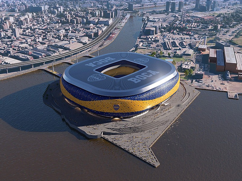 Boca Juniors stadium update April 2023