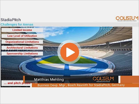 Bosch Rexroth StadiaPitch on Coliseum MENA