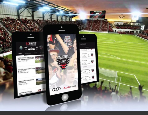 DC United - Audi Field app