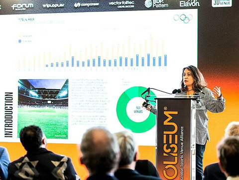 Tania Braga at Coliseum Europe