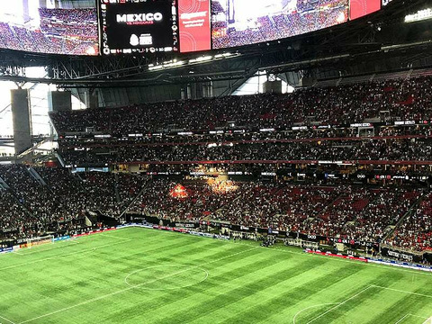 Largest post-pandemic soccer crowed in Atlanta