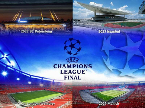 Champions League Final host cities announced until 2025