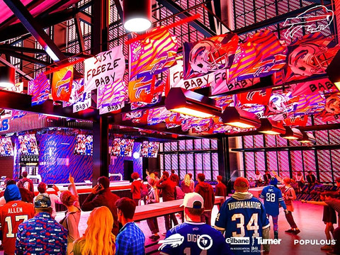 Interiors of Buffalo Bills stadium published