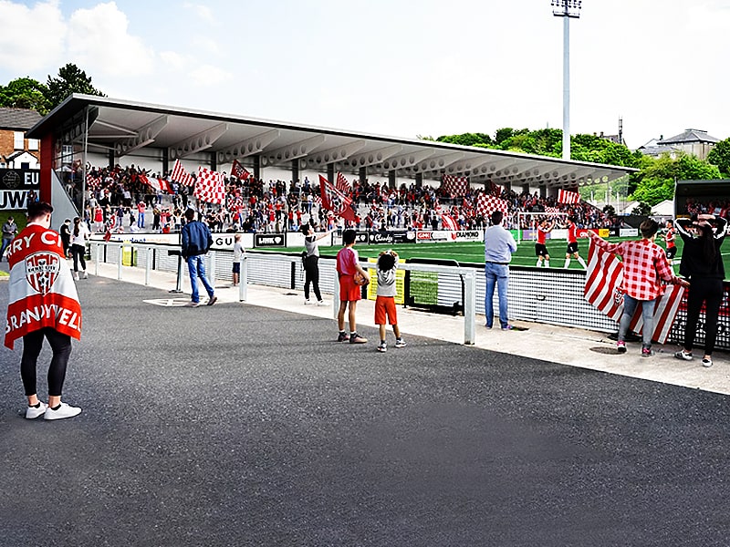 Derry City FC stadium plans for new stand