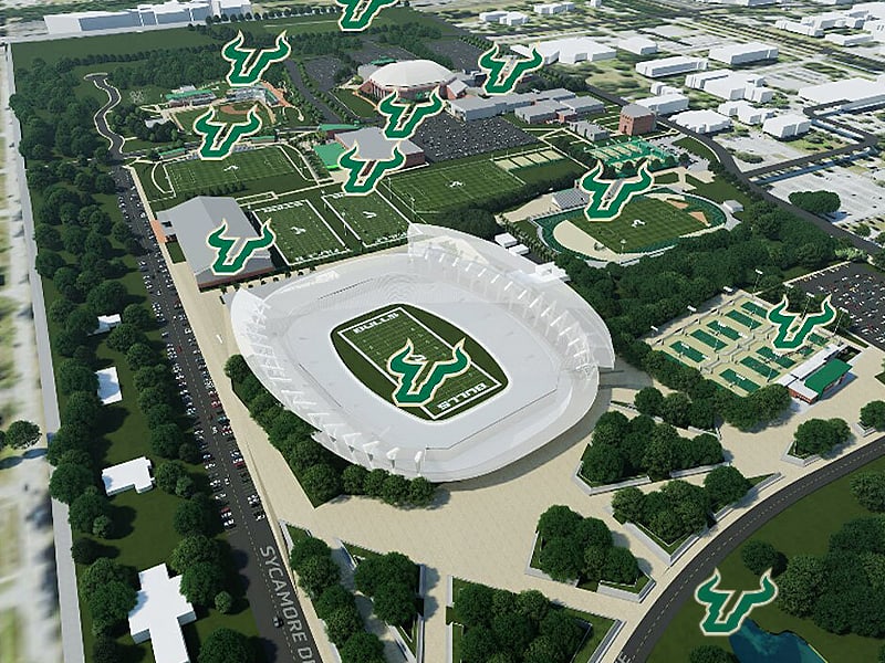 University of South Florida stadium update May 2023