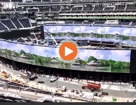 SoFi Stadium construction May 2020 update