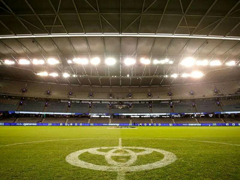 Marvel Stadium upgrade started