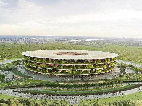 Serbia National Stadium design