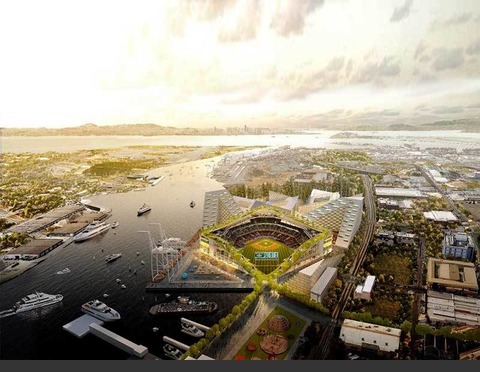 Oakland Athletics new ballpark