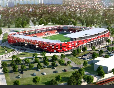 Honvéd Budapest new stadium