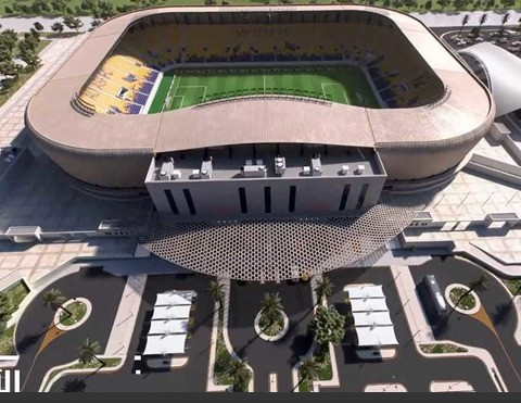 Saudi Arabia Riyadh Mrsool Park Al Nassr FC renovation
