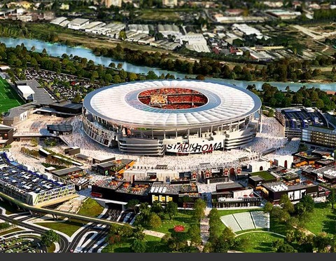 AS Roma Stadio della Roma update