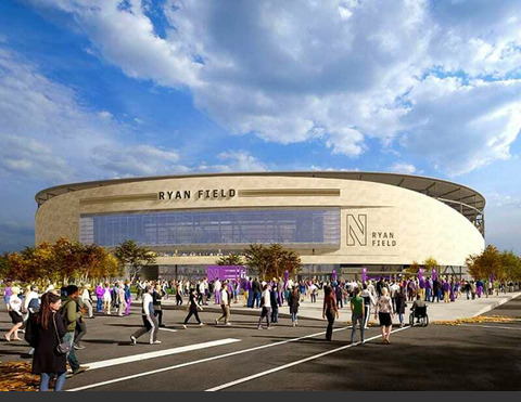 Northwestern University selects construction manager for Ryan Field