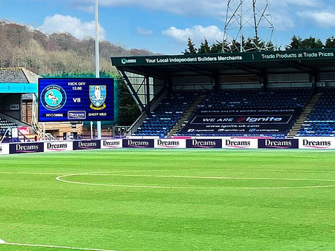 Wycombe Wanderers Undertake digital stadium transformation