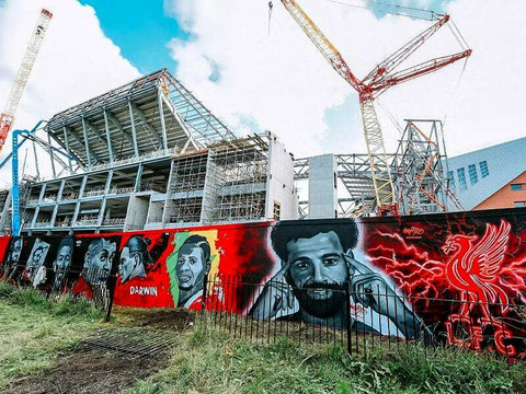 Anfield Road construction update September 2022