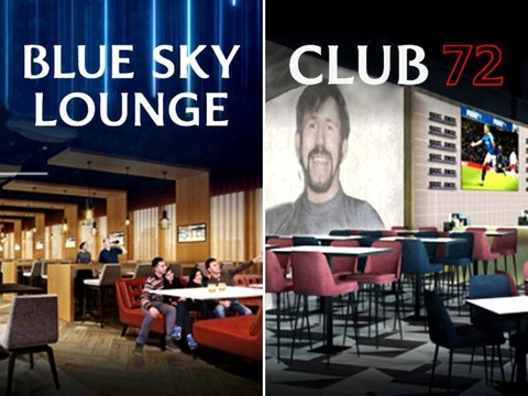 Glasgow Rangers hospitality upgrade