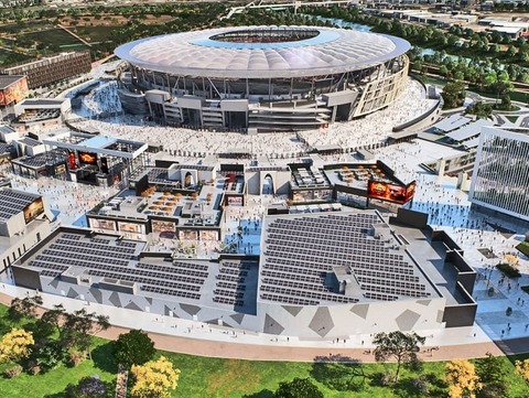 AS Roma new stadium July 2020