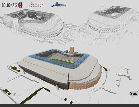 Italy Bologna stadium update Nov 2020