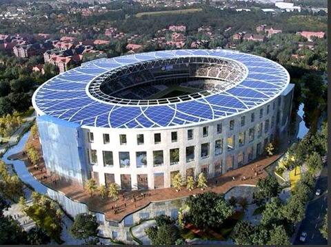 Verona new stadium rendering