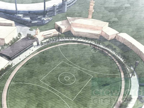 Australia Showring Oval redevelopment plan