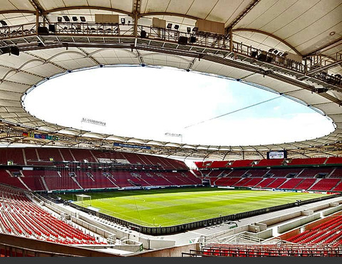 Foxes harry Stuttgart stadium
