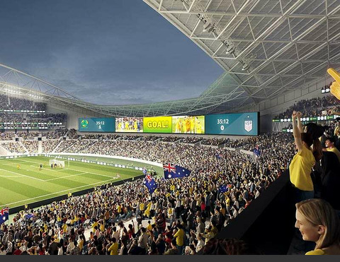 Stadium Australia will install massive video screen
