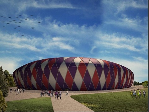 Fiorentina new stadium renderings