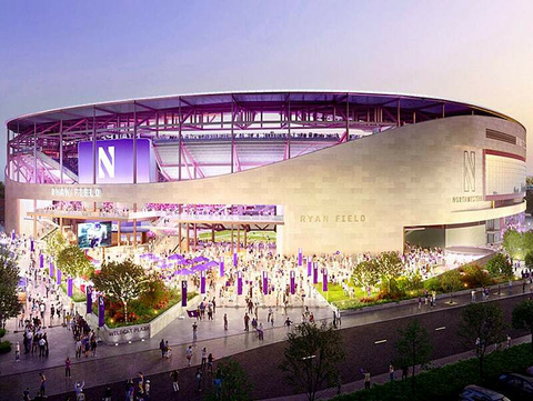 Northwestern University new Ryan Field