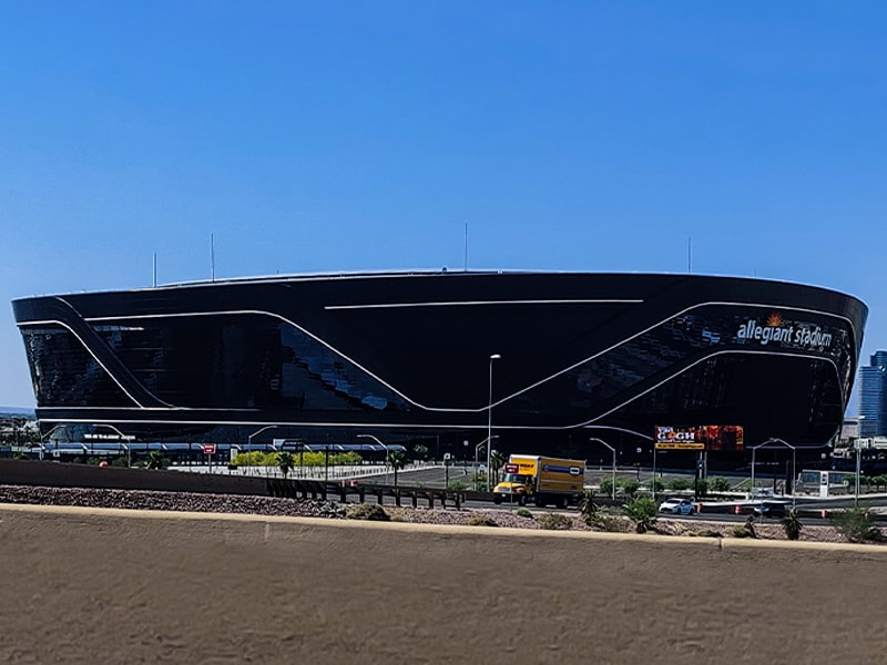 LV Raiders unveil new bike tracks around Allegiant Stadium