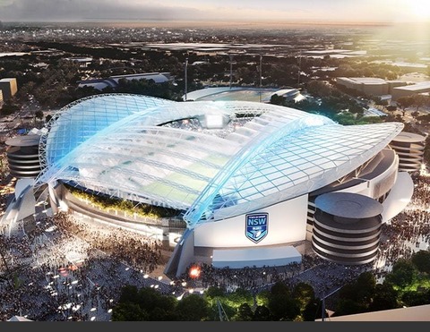 ANZ Stadium Sydney new design