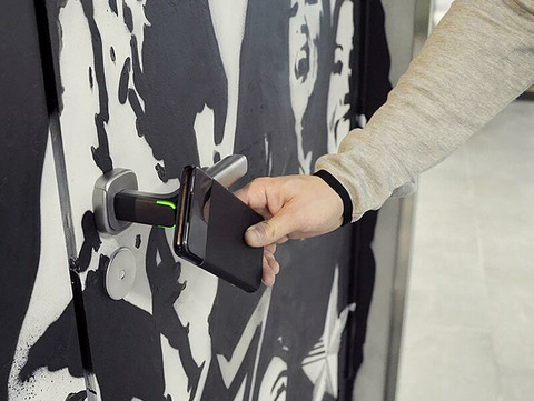 Mobile devices acting as key at Nokia Arena