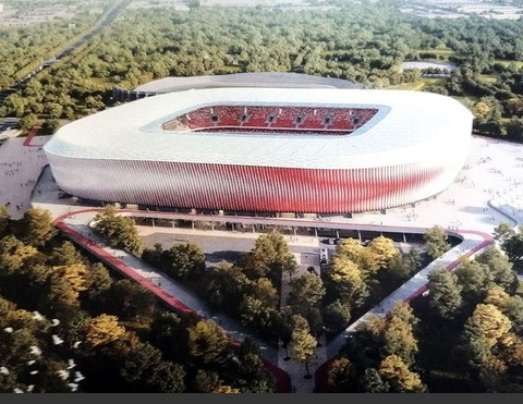 Belarus Minsk new national stadium