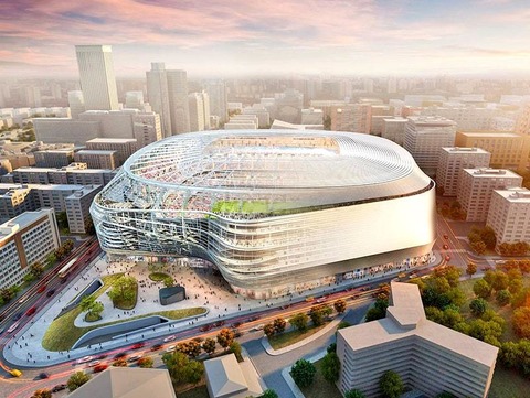Real Madrid Bernabeu update April 2020