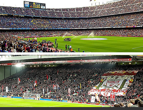 Anfield and Camp Nou will become vaccination centers