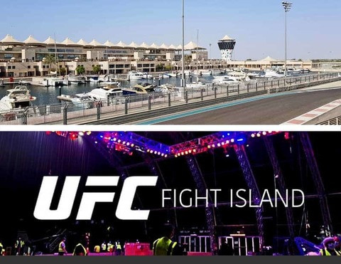 Abu Dhabi safe event concept